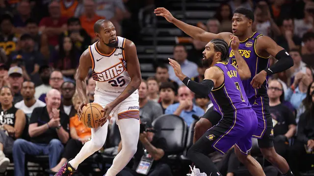 Tren Positif Lakers Dihentikan Suns